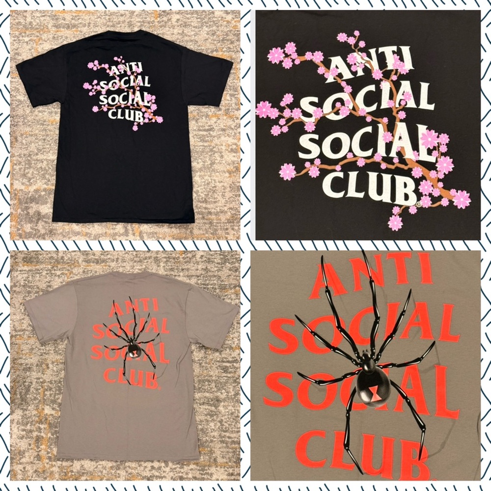 ANTI SOCIAL SOCIAL CLUB T-shirt BUNDLE!